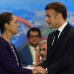 Claudia Sheinbaum y Emmanuel Macron acuerdan estrechar lazos en sector ferroviario y protección al ambiente